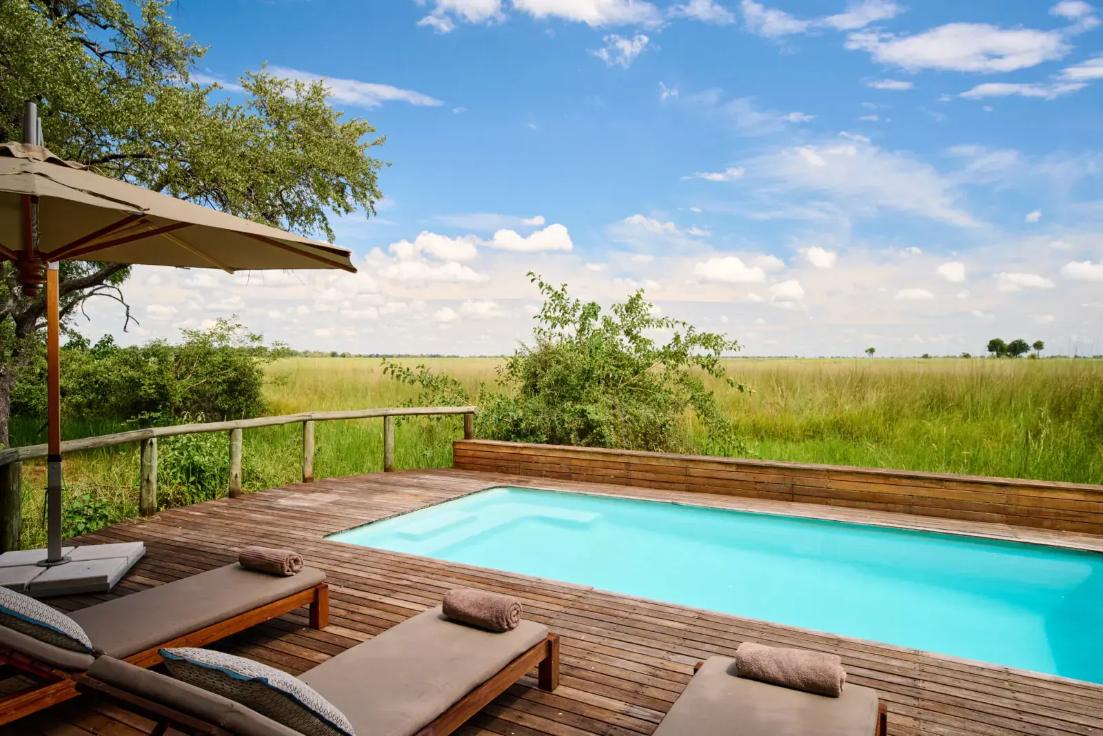 Pool at Camp Moremi