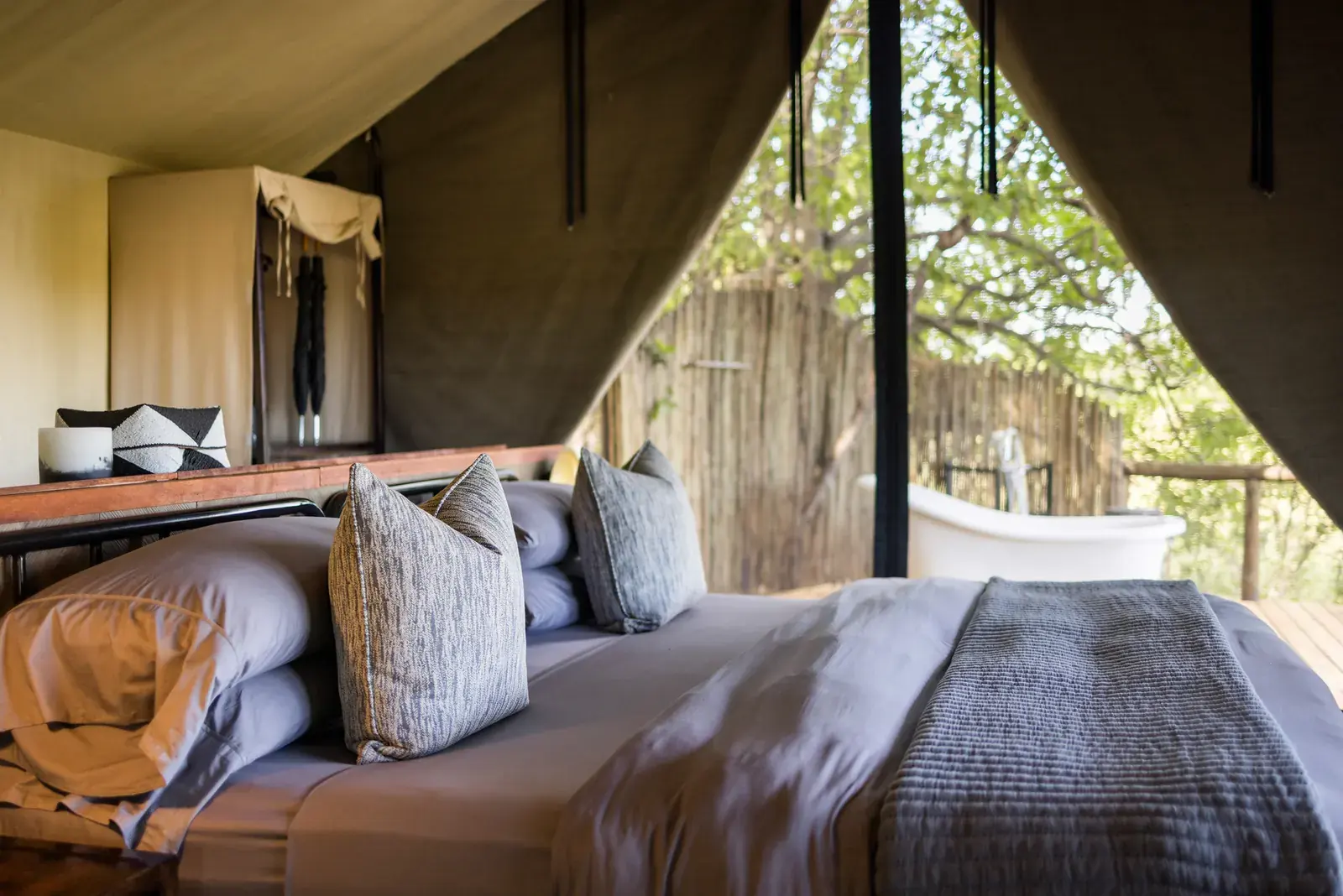 Bedroom at Little Machaba