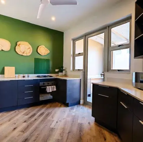 Fully equipped kitchen in a Miombo Mews villa